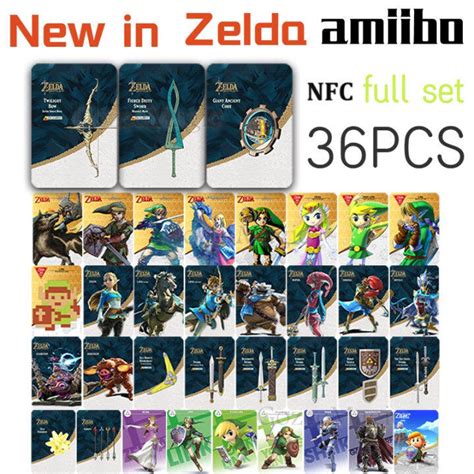 legend of zelda nfc tag|I modified the amiibo guide to better show which NFC cards.